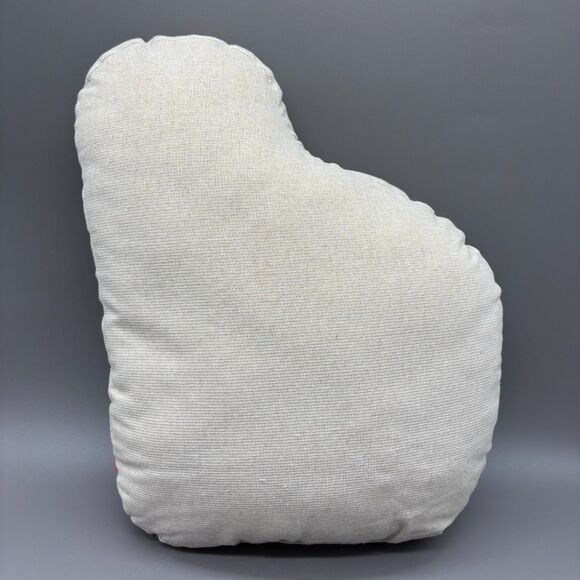 Isaac Mizrahi Decorative Pillow Llama Alpaca Boho Pom Pom Tassels Faux Fur Tibet - Picture 2 of 8